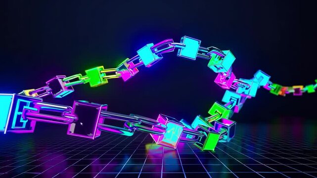 Distributed Ledger Technology Concept
