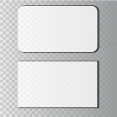 set of rectangular backgrounds in the form of banners, graphics, EPS10
