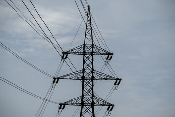 high voltage power lines