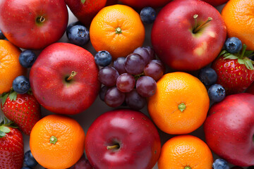 Assorted fresh fruits