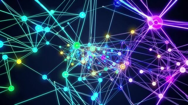 conceptual illustration of social networking