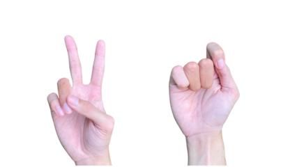 Woman's hand with index finger pointing up, making a touching or choosing gesture. female hands isolated on white background. female hands isolated on white. hand of the child. sign language 