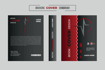 Professional book cover design template