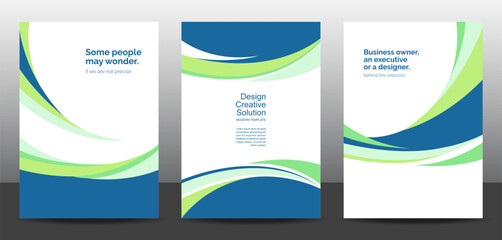 Template vector design set for Brochure, AnnualReport, Corporate Presentation, Portfolio, Flyer, layout modern, posters collection Eps10	