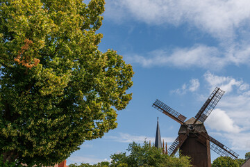 Die Insel Werder in den Havelkssen in Brasndenburg