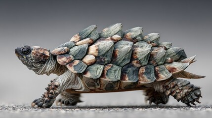 Turtle in motion
