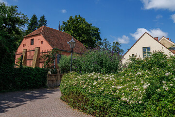 Die Insel Werder in den Havelkssen in Brasndenburg