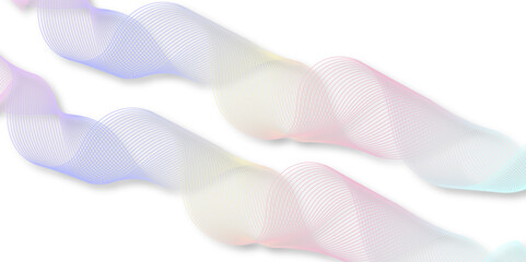 abstract wave element for design pink and white. Design template for cover, business. Abstract dynamic color lines, waves. Vector geometric backgrounds.	