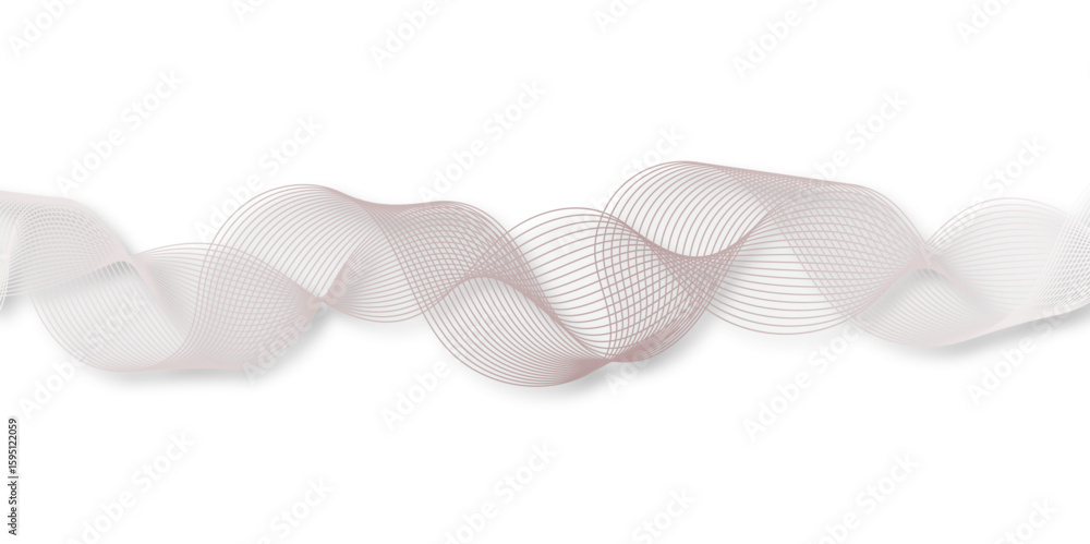 Poster abstract wave element for design pink and white. design template for cover, business. abstract dynam