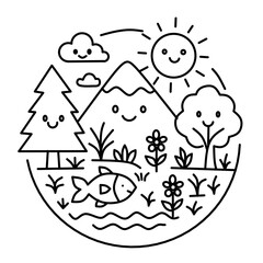 birds on tree, Natural ecosystem