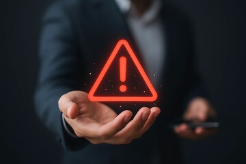 Business Risk Alert and Digital Warning System for Enterprise Security