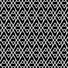 Letter P or B Celtic Knots Seamless Pattern Background. 