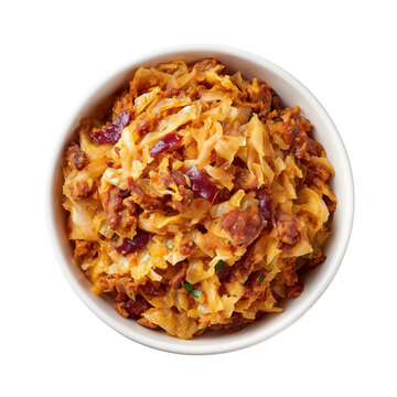 Bigos (hunter&rsquo;s stew) in bowl