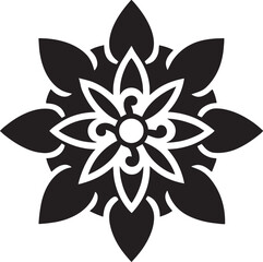 Elegant Floral Ornament Vector &ndash; Decorative Vintage Design