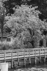 Die Insel Werder in der brandenburgischen Seeplatte