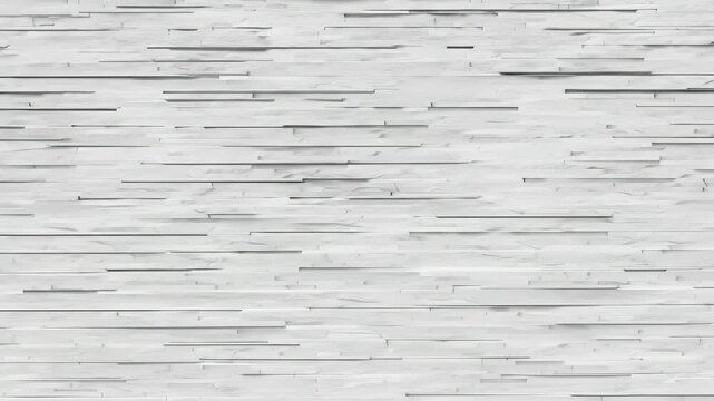 White Brick Wall: A contemporary backdrop featuring stacked stone for modern interiors and decorative texture