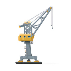 Mighty Port Harbor Crane: A Symbol of Industrial Strength