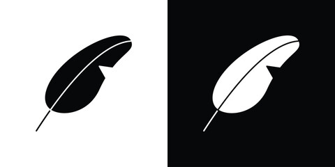 Light weight icon vector, solid illustration, pictogram set. © Bell