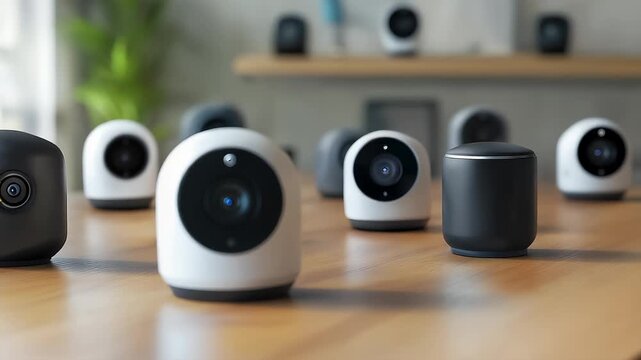 Home Smart Security Cameras Provide Comprehensive Monitoring