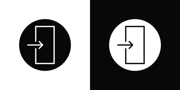 Inside icon vector, solid illustration, pictogram set.