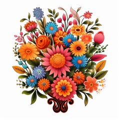 floral background with flowers