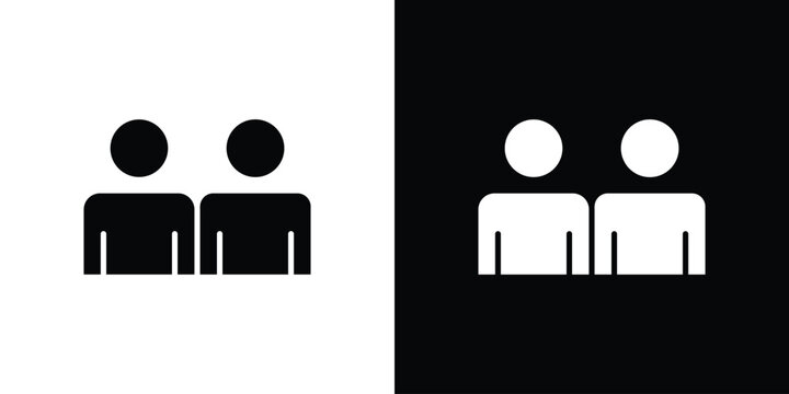 Affiliate link icon vector, solid illustration, pictogram set.