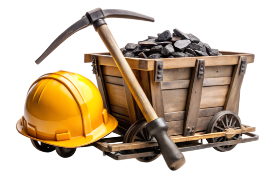 wheelbarrow with tools