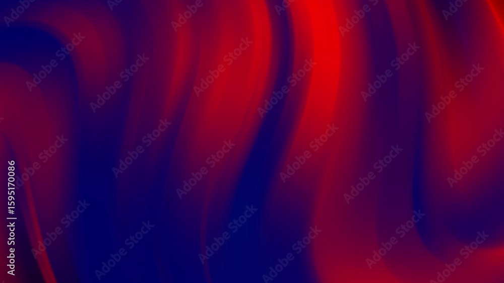 Poster abstract background featuring a dynamic gradient of contrasting red and dark blue colors with smooth