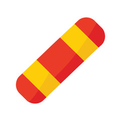 vector illustration of a sports bandage