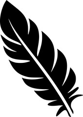 Fototapeta premium Feather - High Quality Vector Logo - Vector illustration ideal for T-shirt graphic
