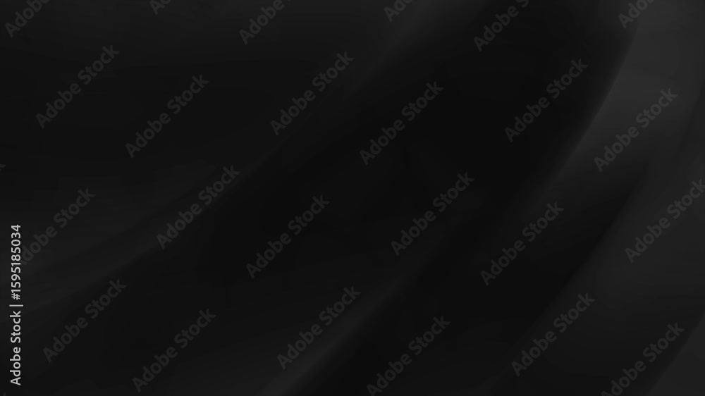 Poster abstract dark black background featuring subtle, smooth light waves and dynamic curves. ideal for mo
