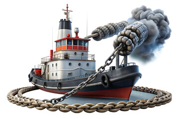 ship in the harbor