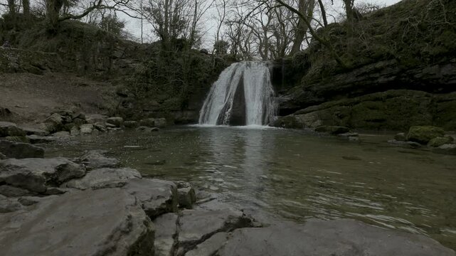 Janet's Foss waterfall near Malham cove