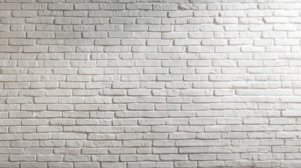 White brick wall texture with soft shadows, creating a subtle architectural depth.