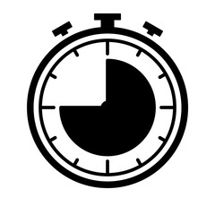 alarm clock icon for coundown as stopwatch