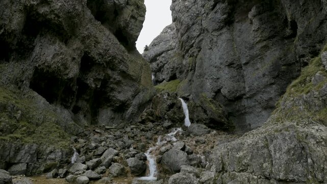 Gordale Scar near Malham Cove Yorkshire