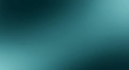 Obraz premium Smooth Gradient of Teal and Dark Green Color Transition