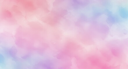 Pastel Watercolor Texture Blending Colors Abstract Background