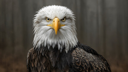 Obraz premium eagle, bird, bald eagle, bald, beak, animal, wildlife, raptor, nature, portrait, head, feather, symbol, america, bird of prey, eye, feathers, white, predator, majestic, wild, prey, usa