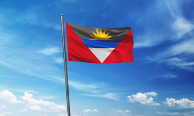 antigua ang barbuda flag