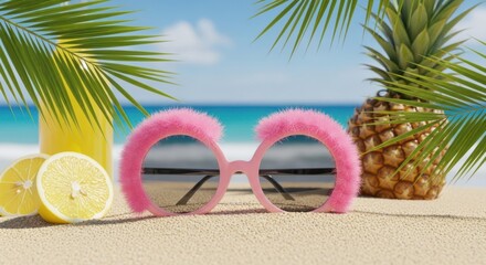 Tropical Beach Vacation Summer Fun