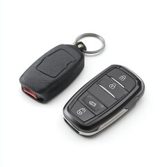 A car key with a remote control
