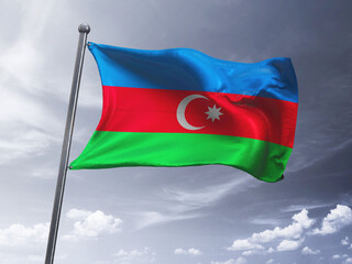 azerbaijan national flag