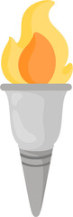 illustration torch
