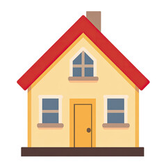 Cartoon house illustration