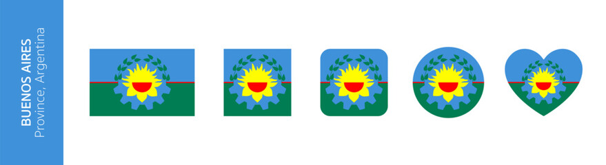 Flag of Buenos Aires Province, Argentina