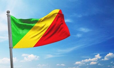 congo r flag waving image