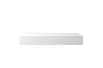 Simple white rectangular object