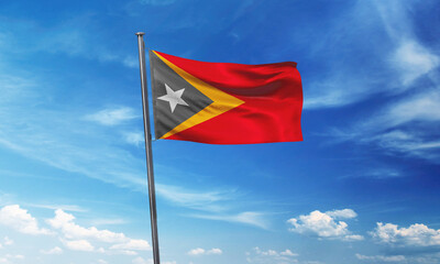 East Timor flag picture
