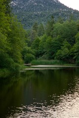 Quiet lake in the mountains